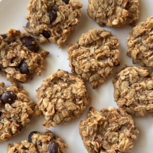 3-ingredient oatmeal cookies