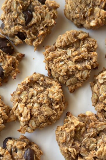 3-ingredient oatmeal cookies