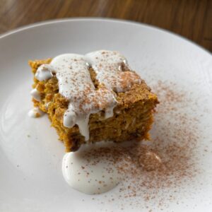 carrot cake breakfast bars