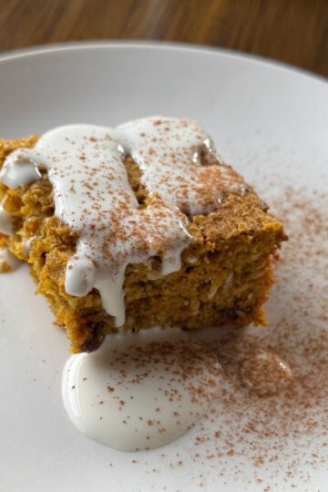 carrot cake breakfast bars