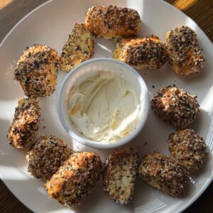 protein packed pretzel bites