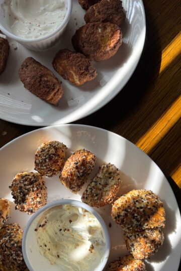 protein packed pretzel bites
