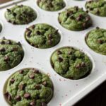 easy blender spinach protein muffins