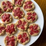 easy chia jam thumbprint cookies