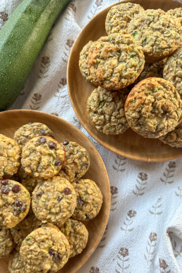 the best zucchini oatmeal muffins for toddlers