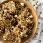 easy no-bake toddler s'mores granola bars