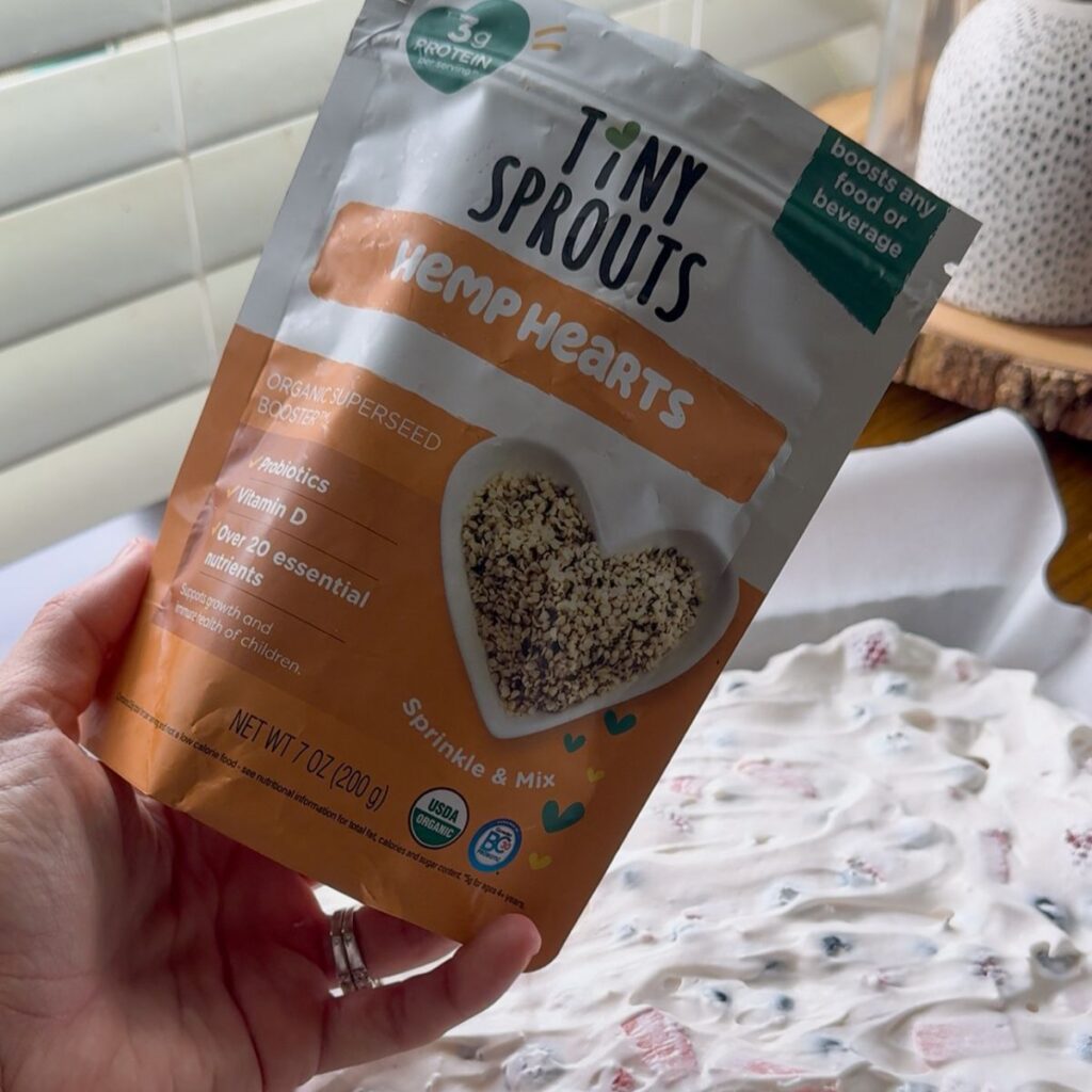 hemp hearts for added nutrition