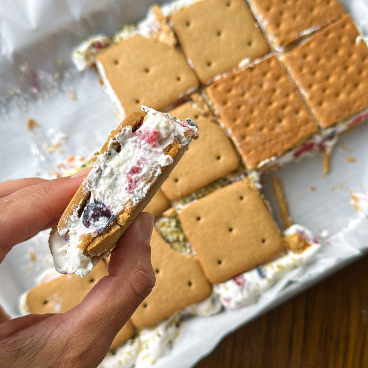 Frozen Yogurt Berry Ice Cream Sandwiches – Easy Snack for Kids & Toddlers
