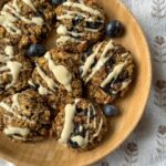 simple healthy blueberry zucchini oatmeal cookies for toddlers and kids