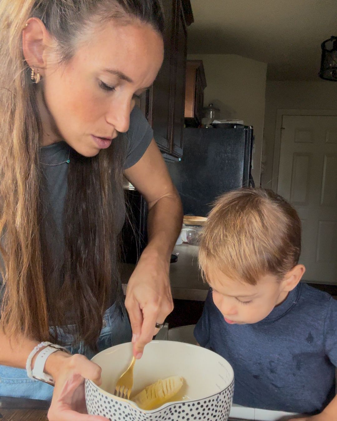 soft-baked healthy toddler cookies made with oats, banana, blueberries, and zucchini
