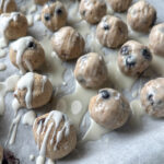 simple blueberry banana donut holes