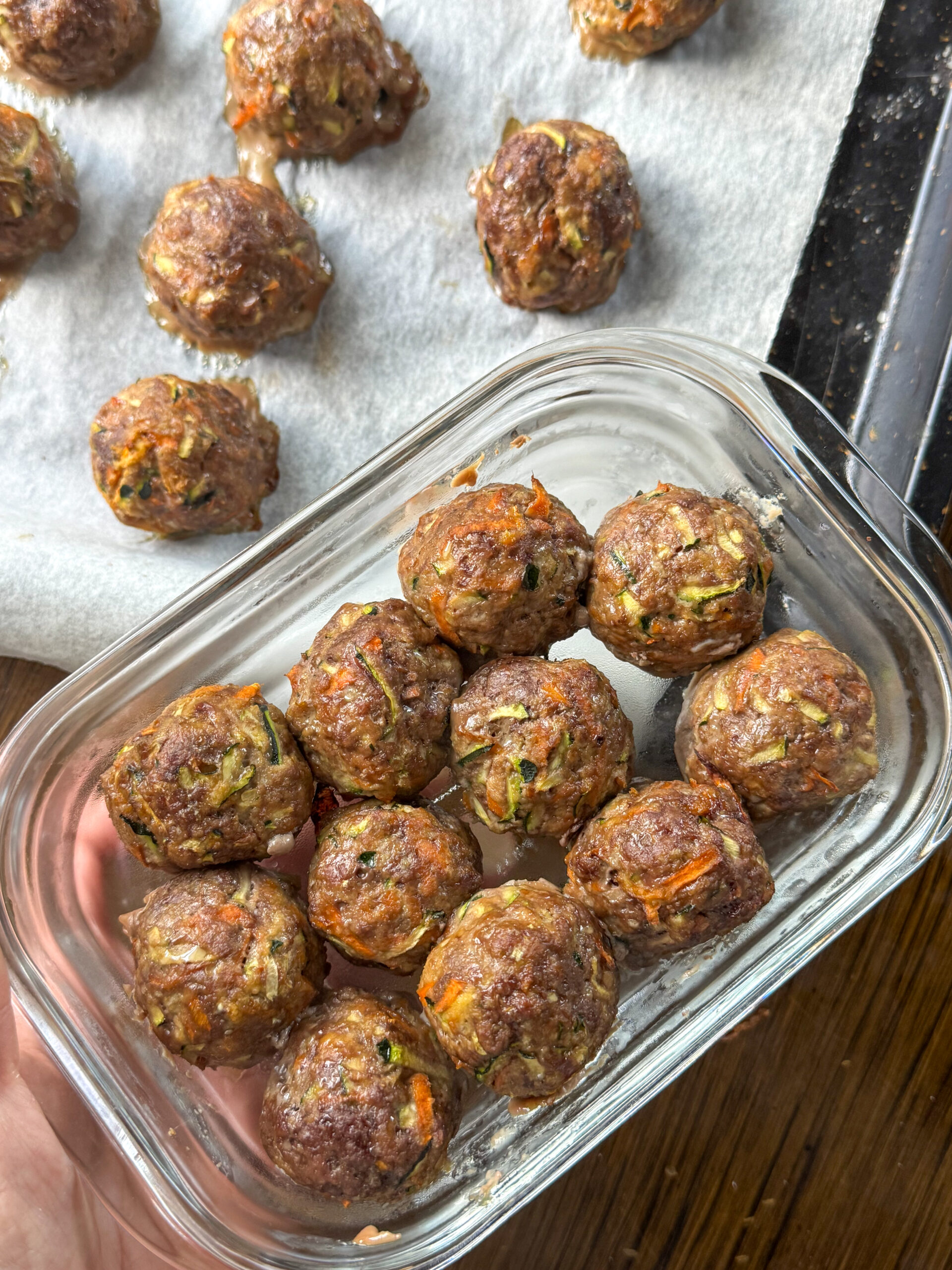 easy veggie-packed meatballs for toddlers