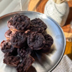 simple black bean brownie bites for toddlers