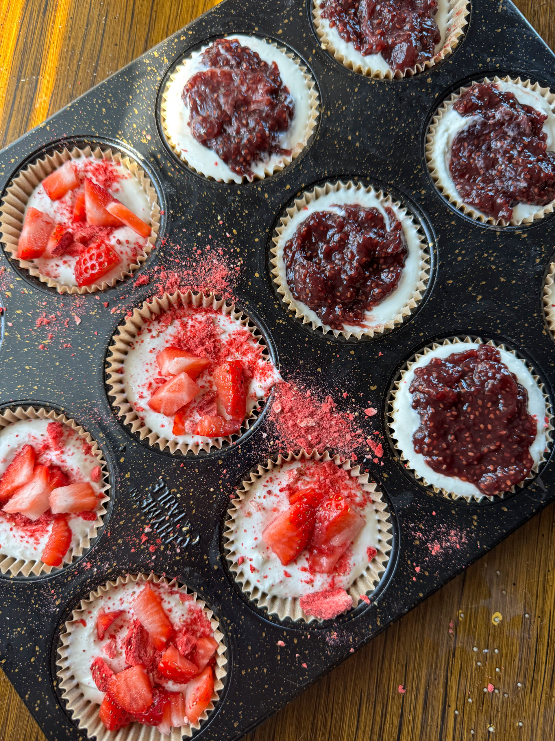 no bake cottage cheese cheesecake cups, easy toddler snack