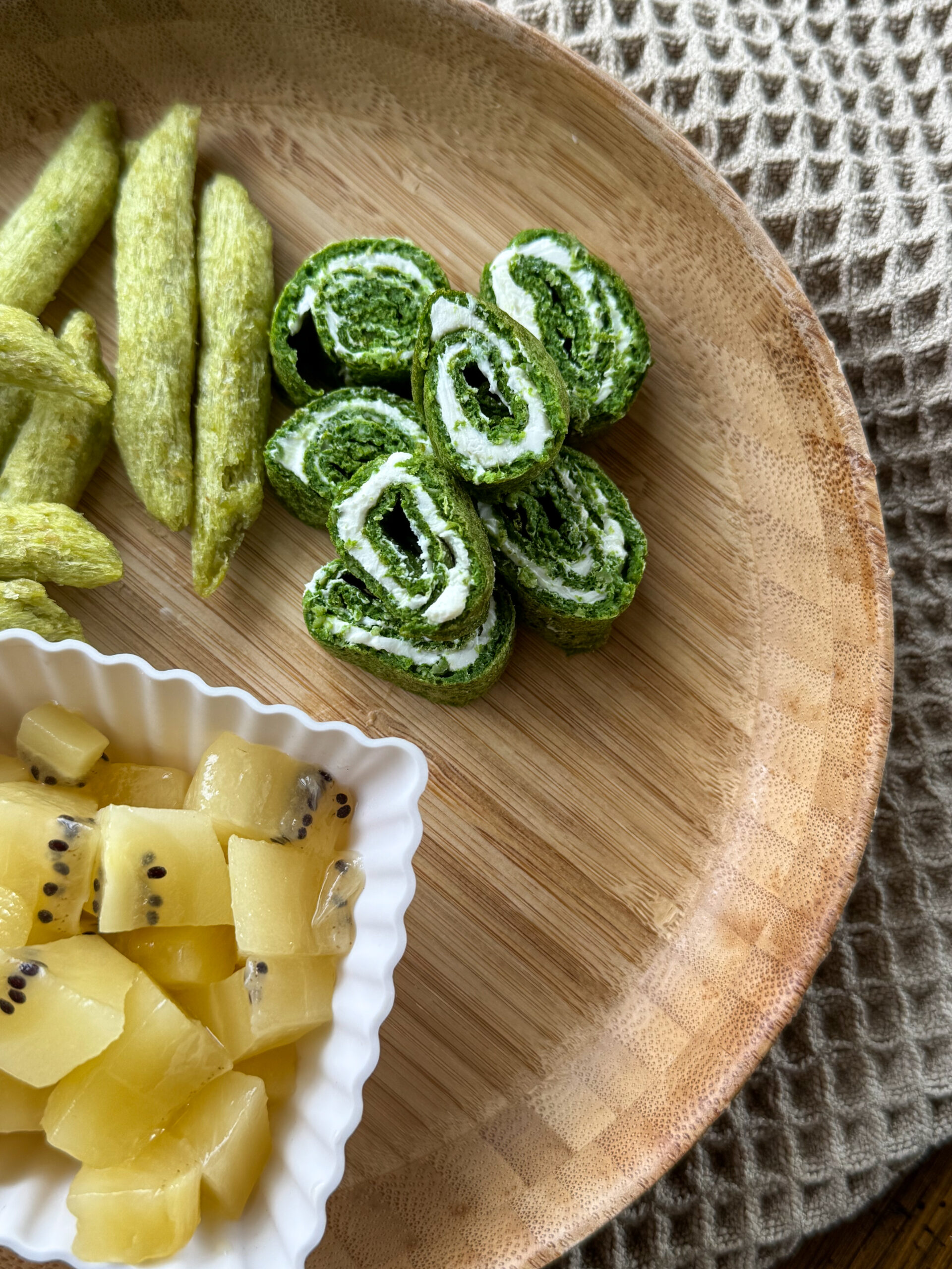 spinach pinwheels