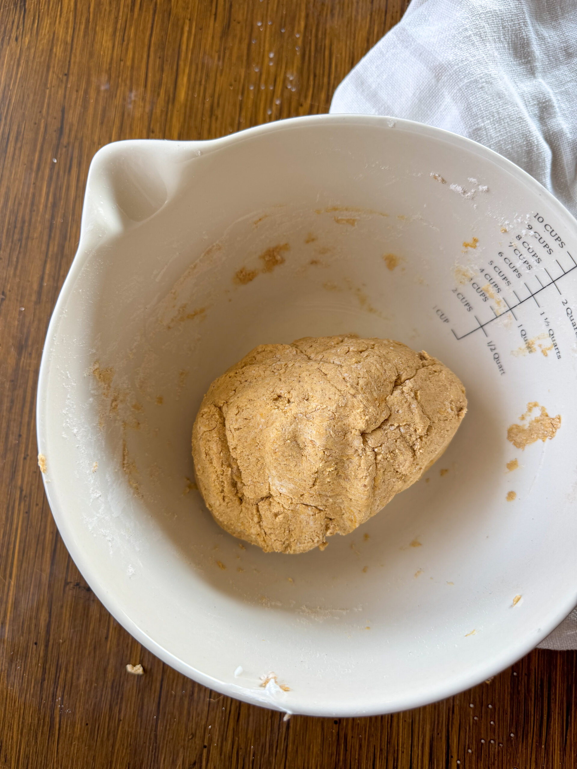 forming the dough