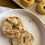 pumpkin yogurt bagels for toddlers