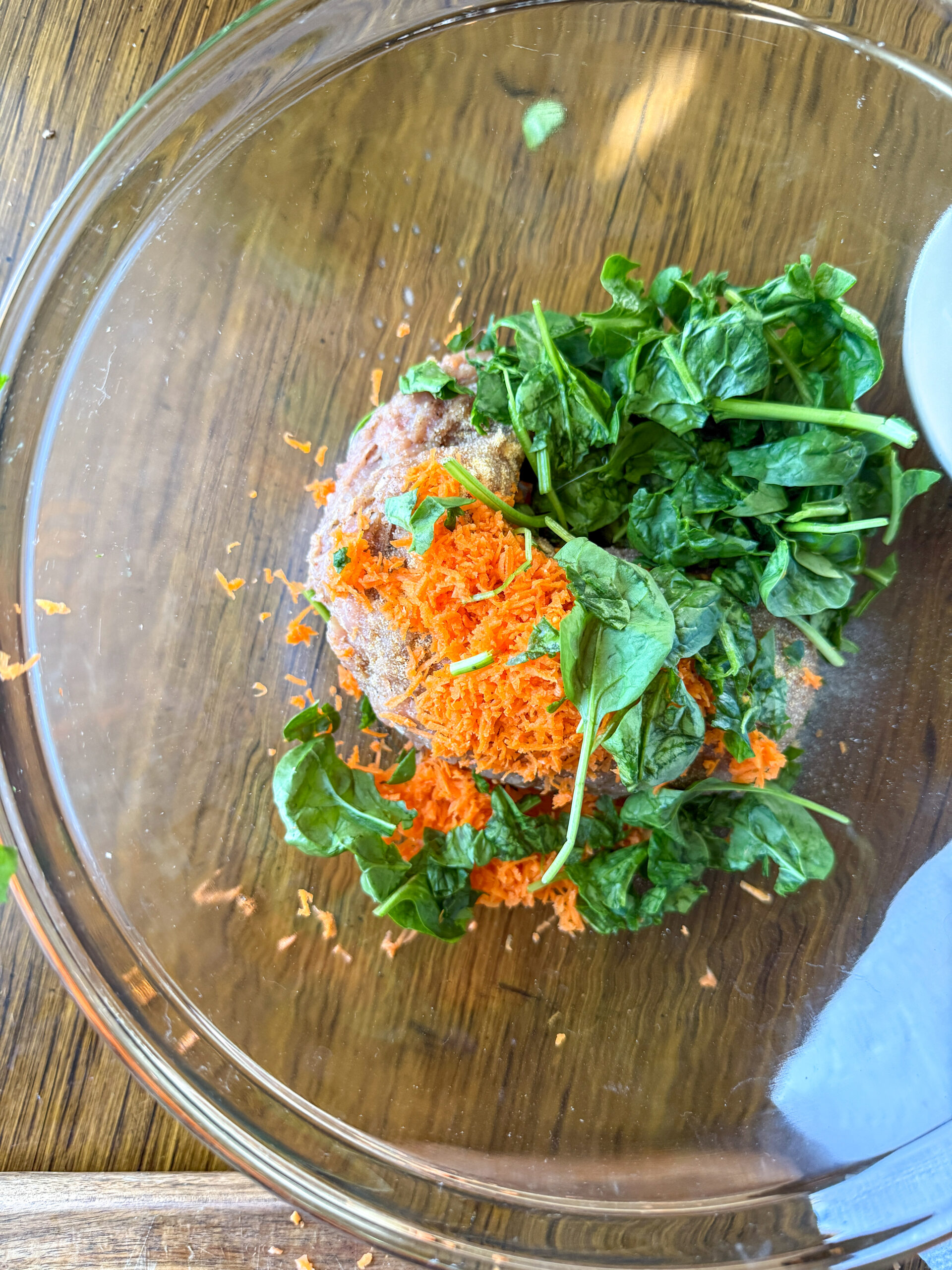 chicken sausage and veggie mixture