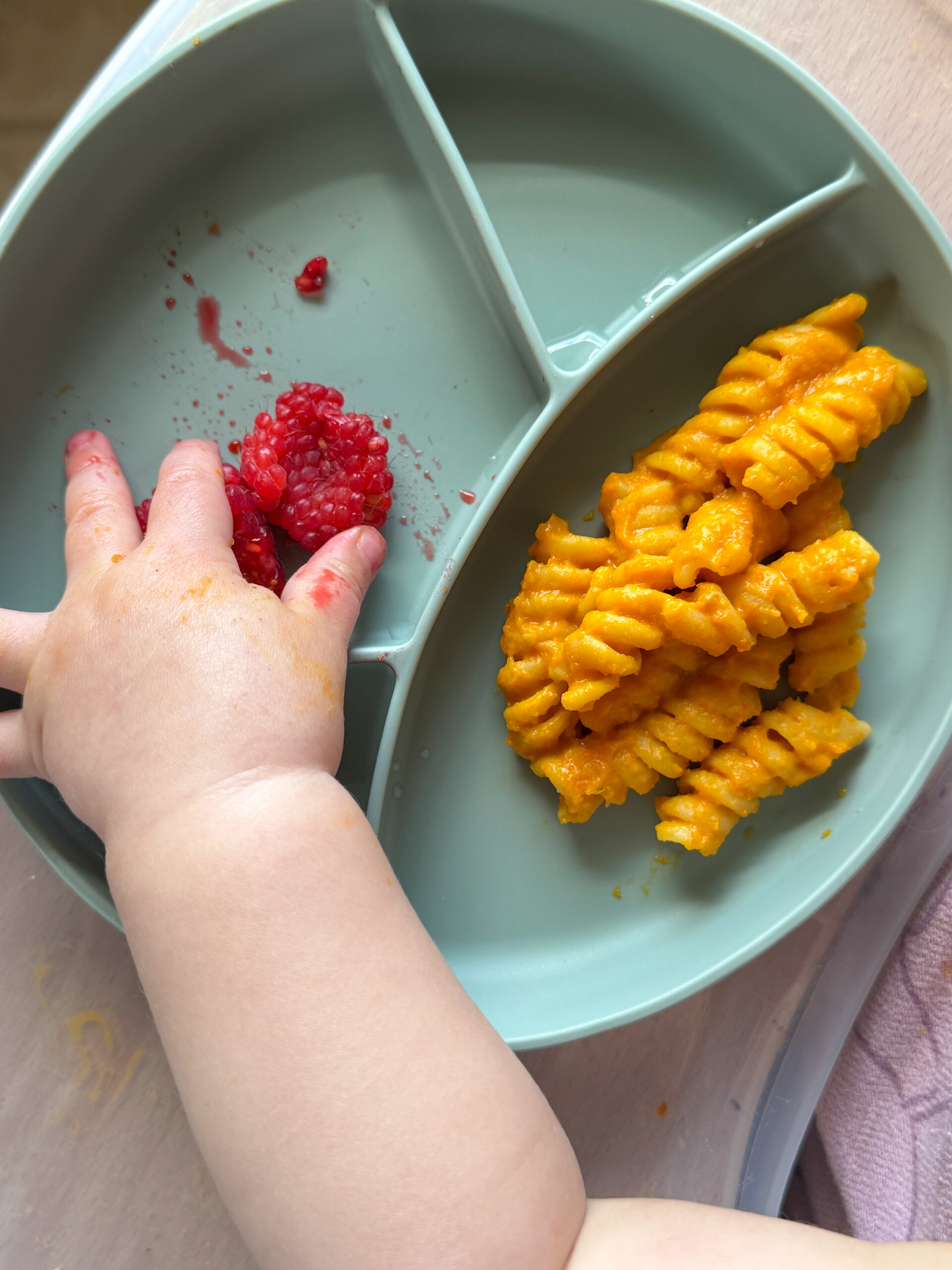 butternut squash pasta sauce with chickpea noodles