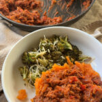 sloppy joe stuffed sweet potato