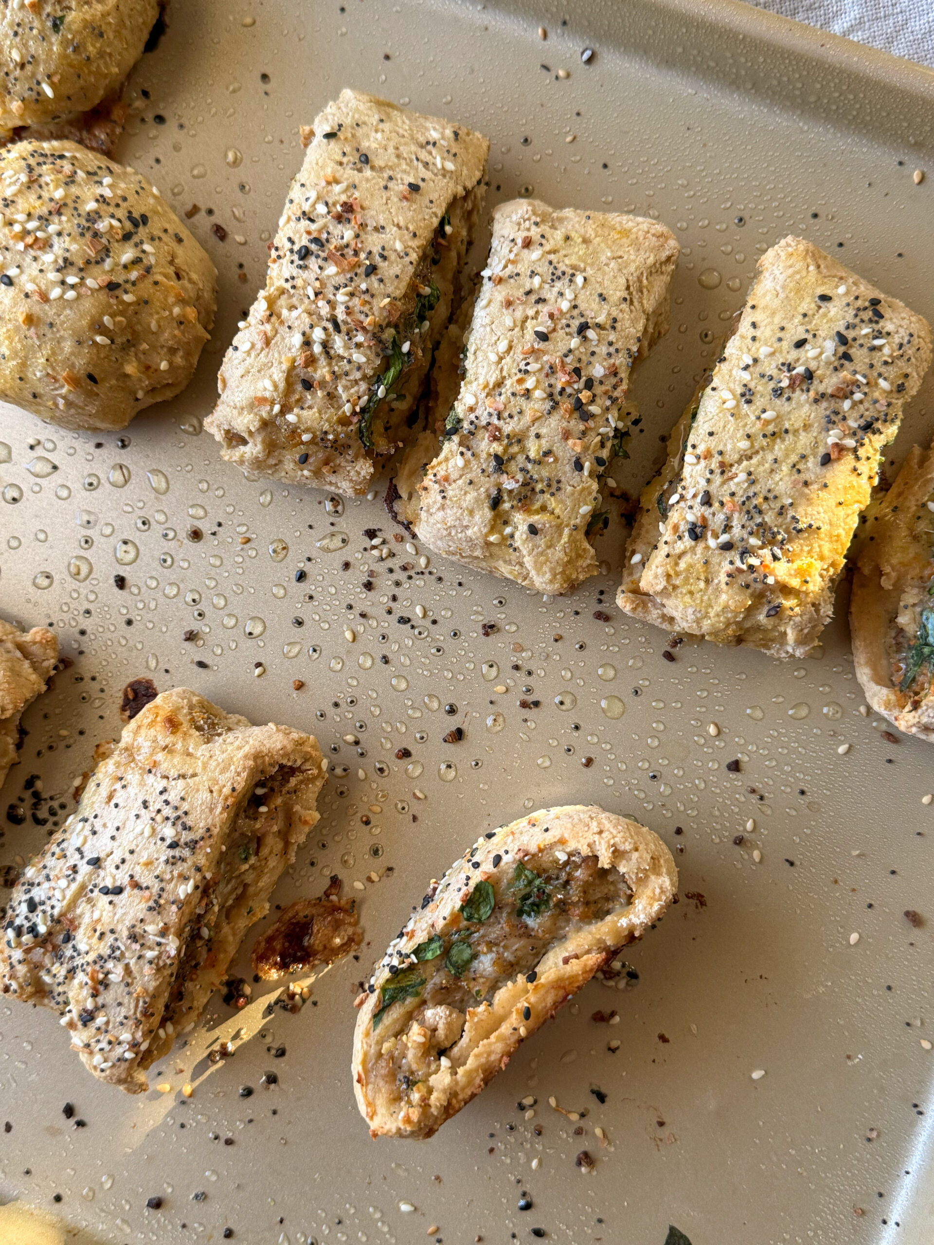 chicken sausage rolls for toddlers and moms
