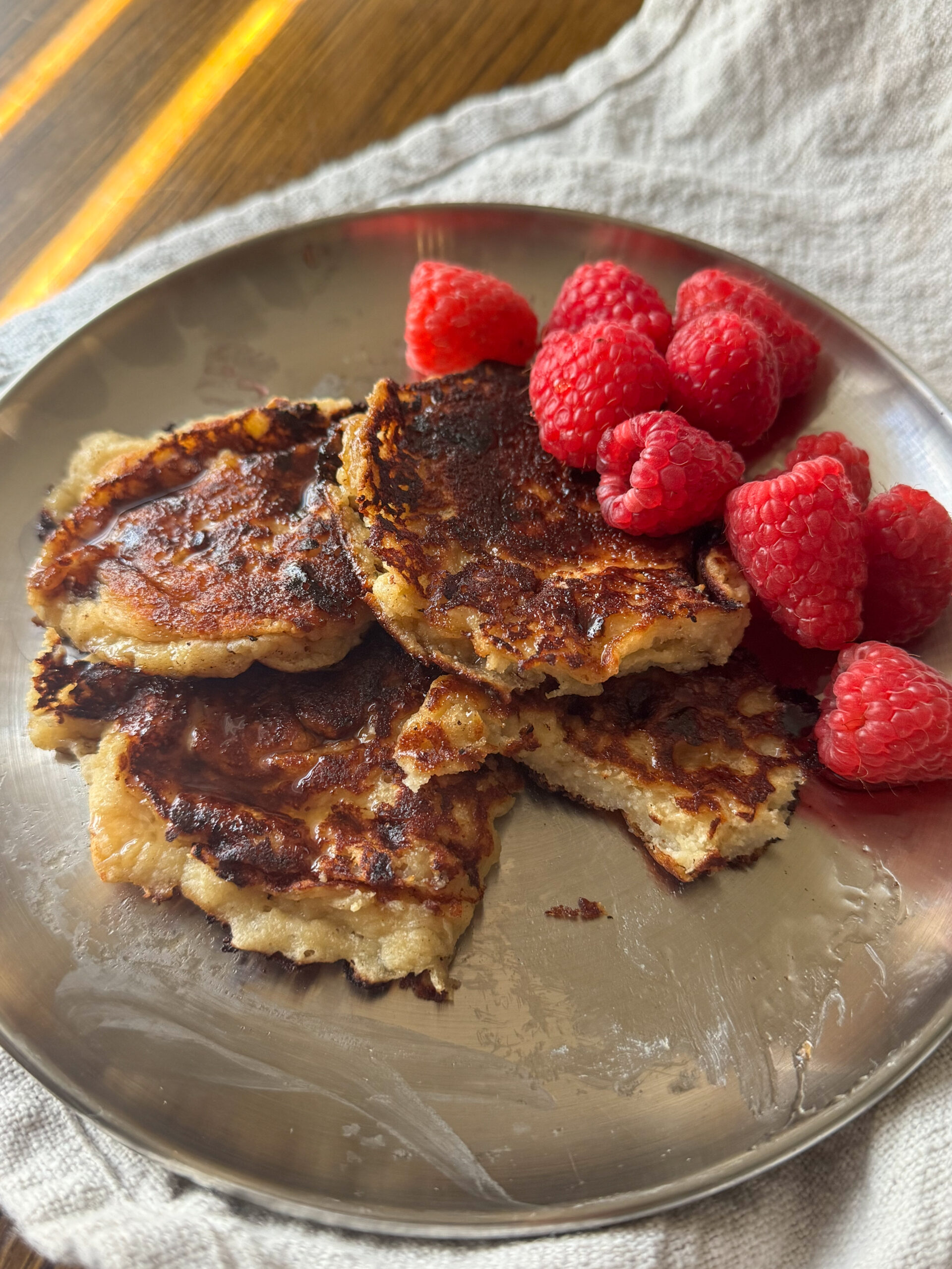 cottage cheese protein pancakes for toddlers and babies