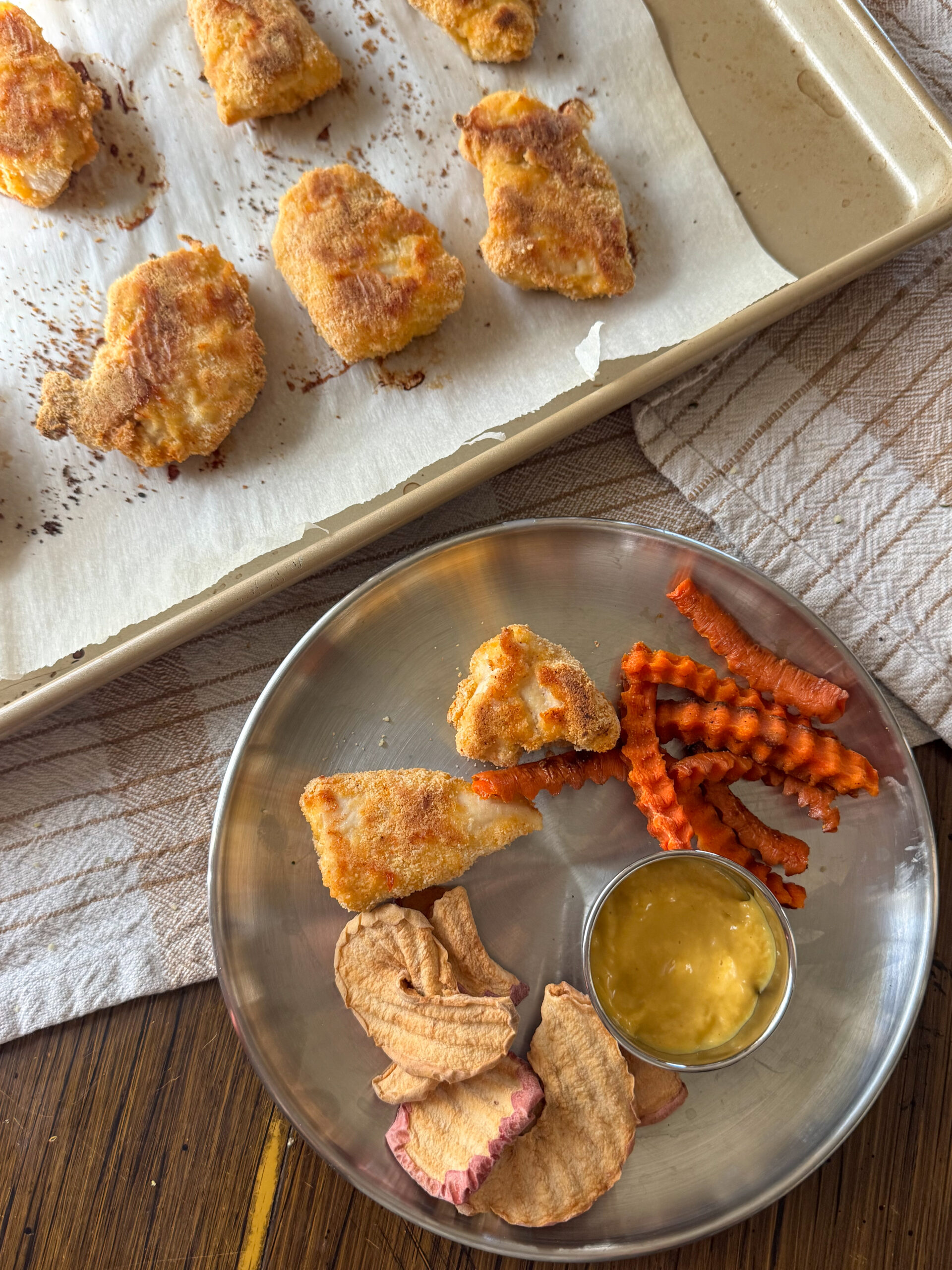 easy oven baked chicken strips for toddlers and babies