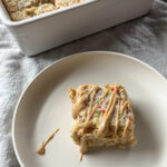 sugar cookie baked oatmeal