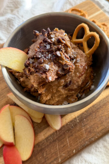 easy chickpea cookie dough