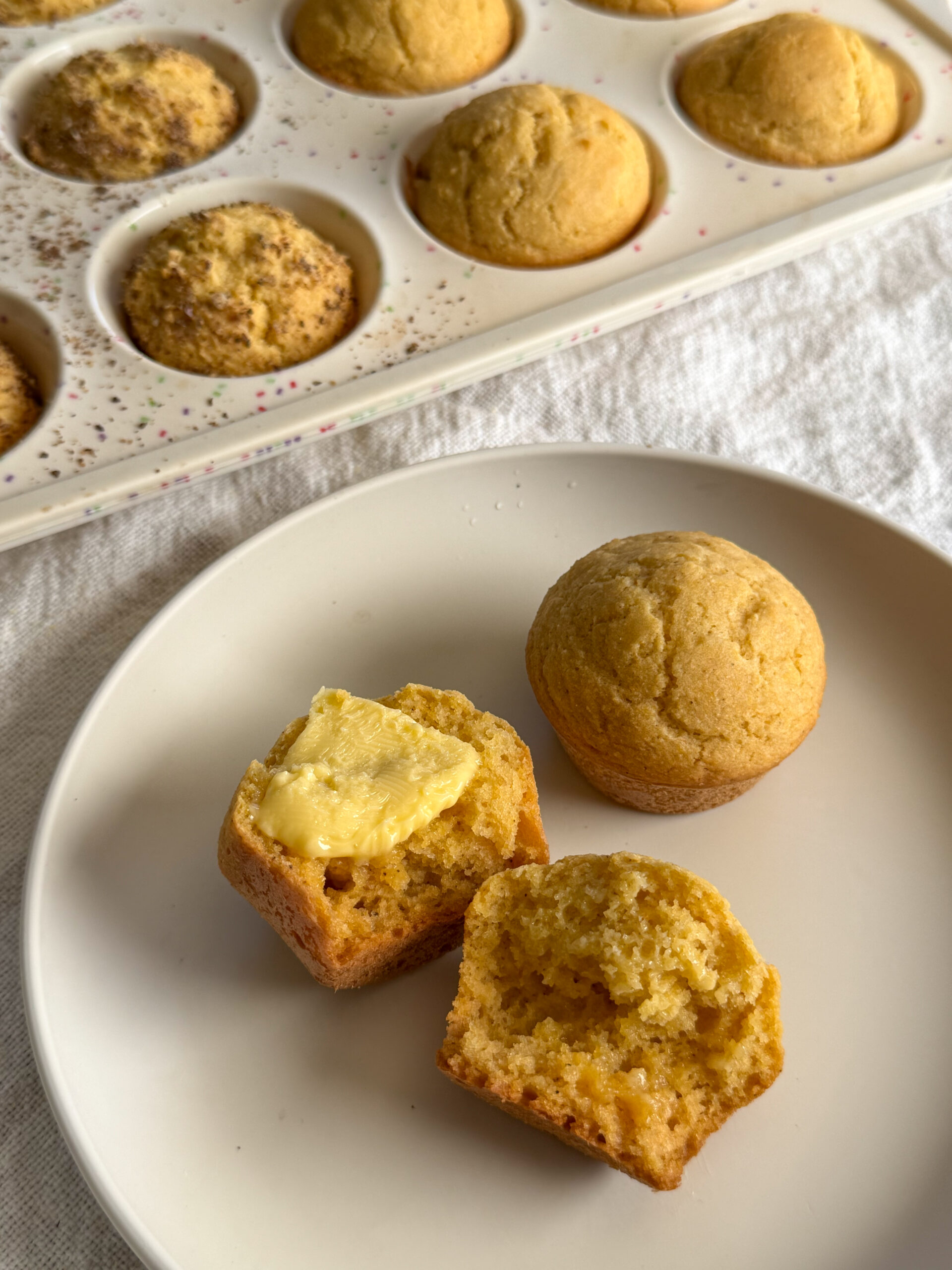 greek yogurt cornbread muffins for toddlers