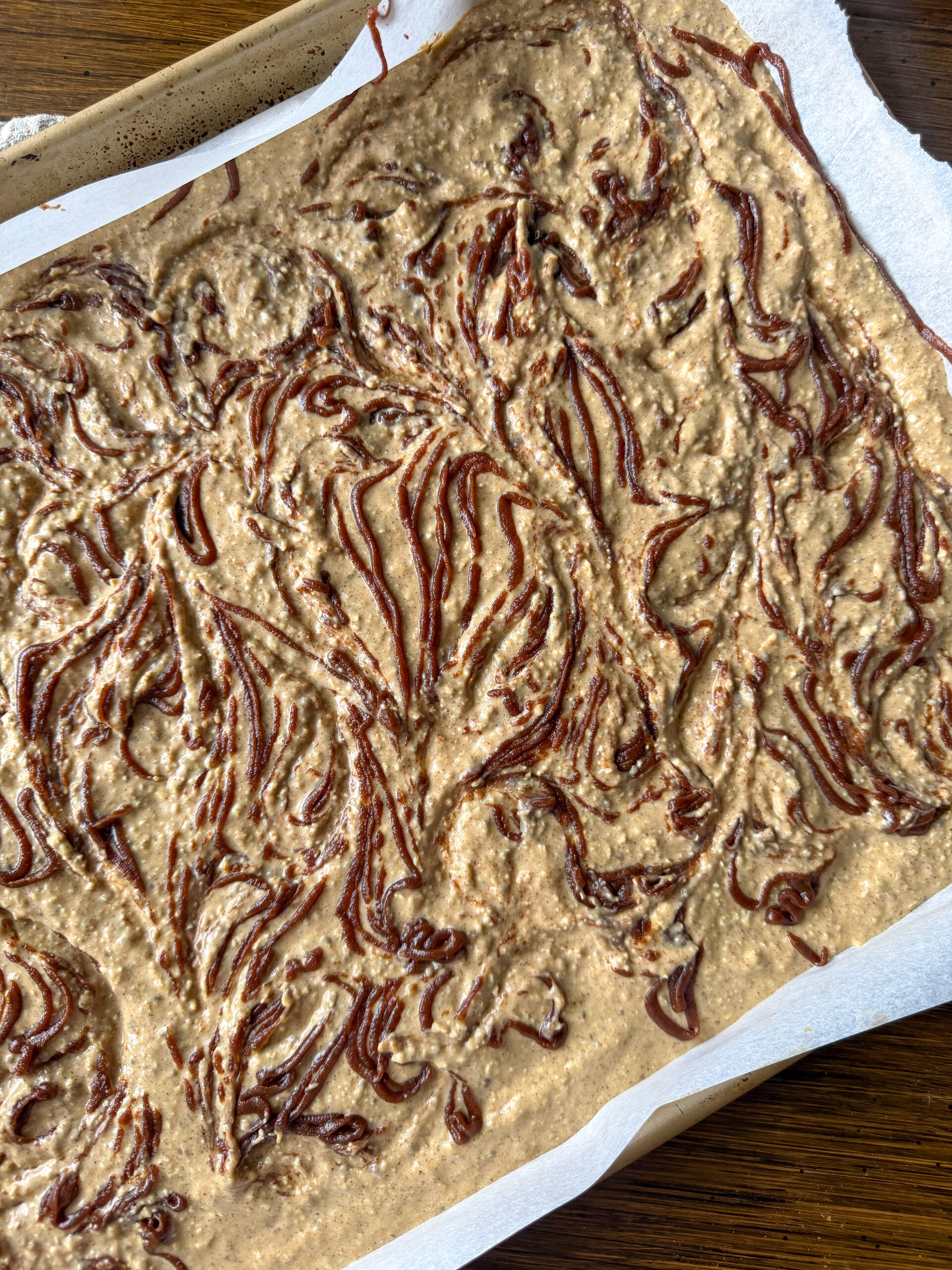 add optional cinnamon swirl into pumpkin pancakes