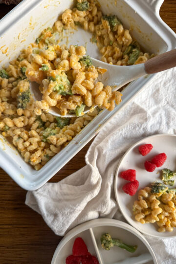 Easy Butternut Squash Boursin Pasta with Broccoli