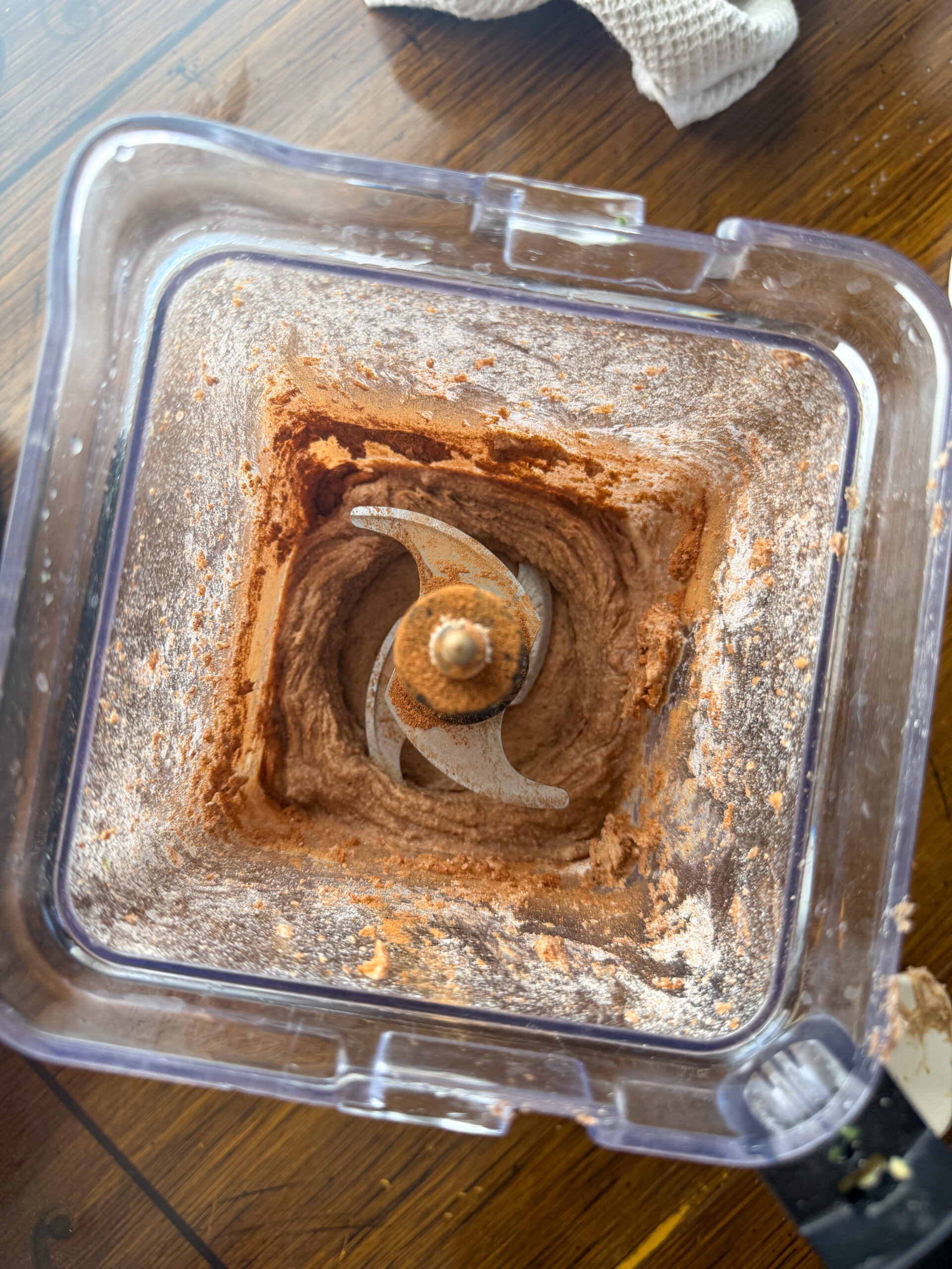 blending in a blender