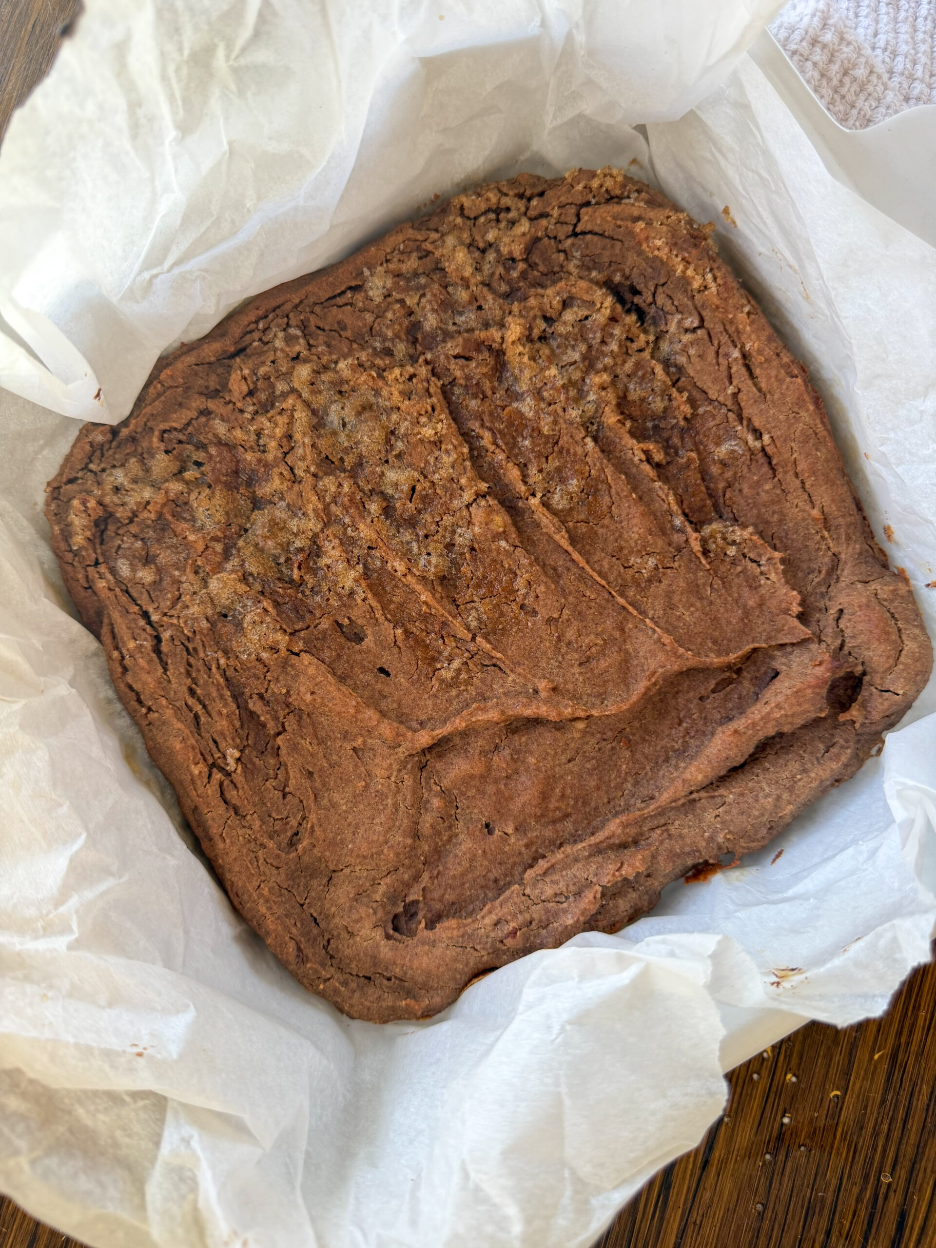 snickerdoodle chickpea blondies for toddlers and moms