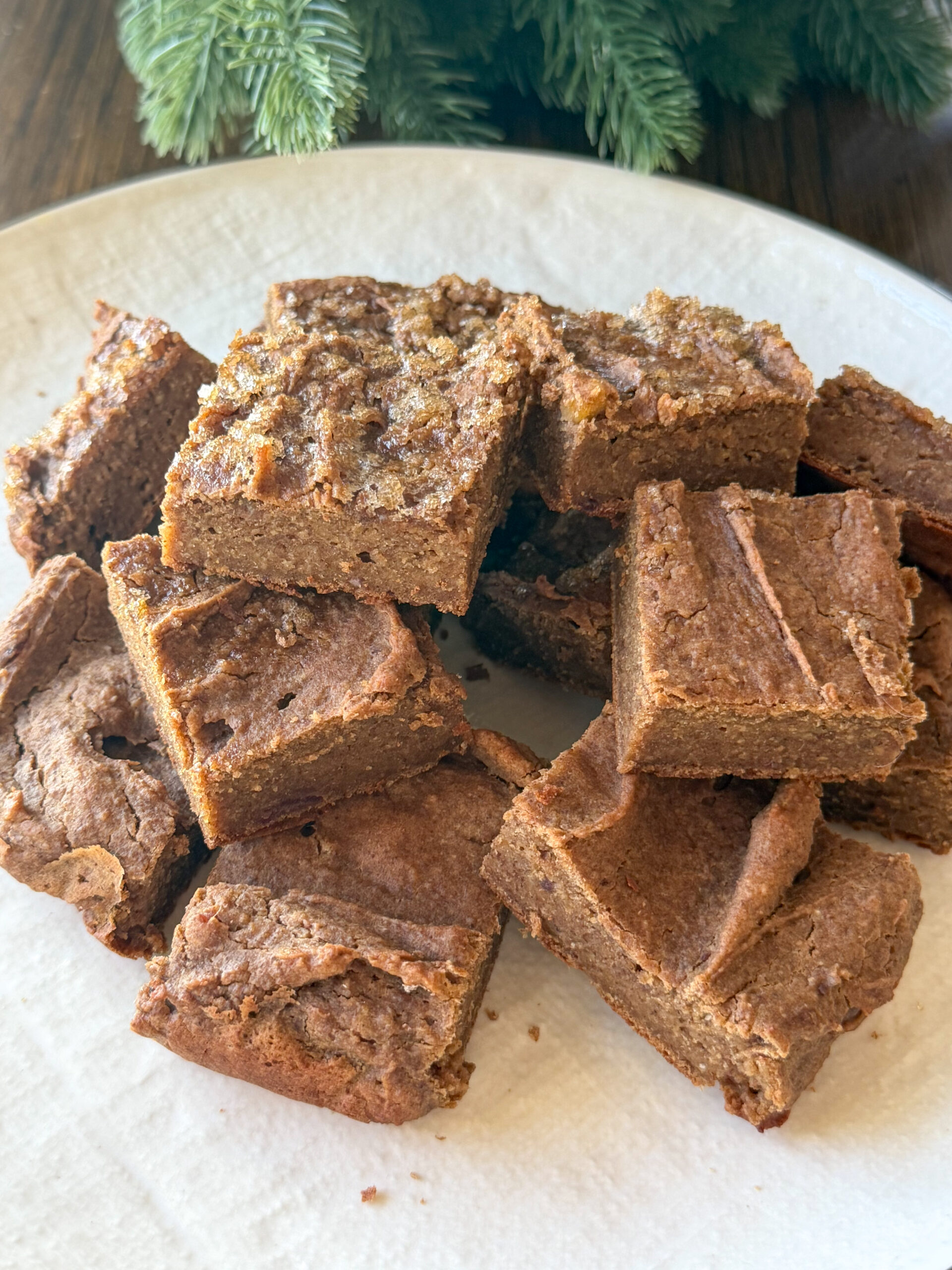 snickerdoodle chickpea blondies for toddlers