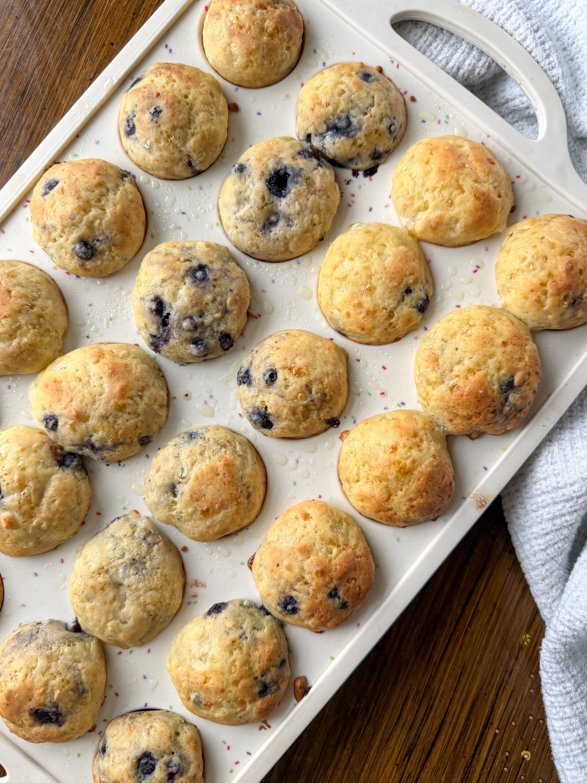 Blueberry Cottage Cheese Muffins for toddlers and kids (easy to make & high-protein)