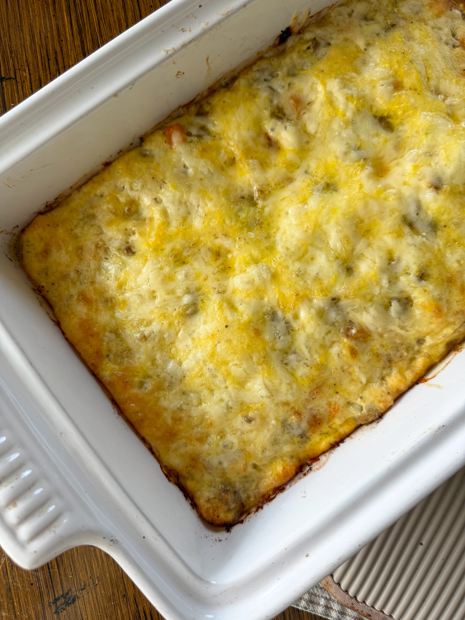 healthy egg bake for toddlers