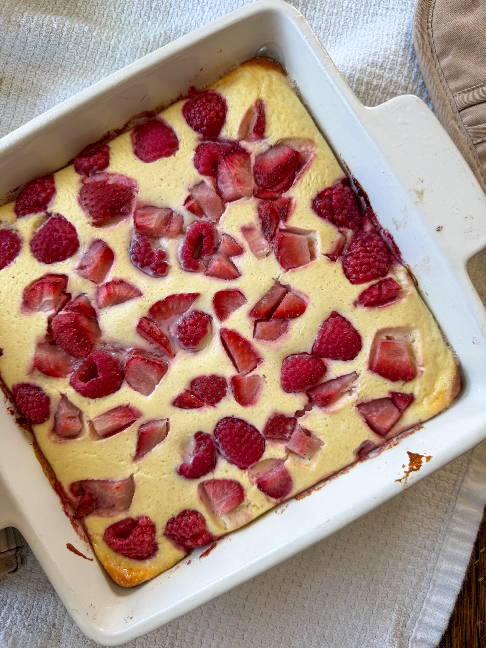 Baked Yogurt (easy breakfast or snack for toddlers)