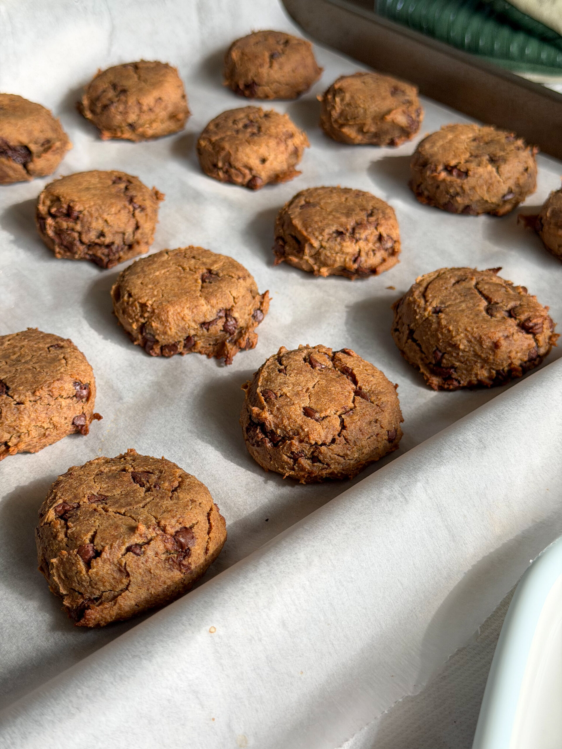 Chickpea Cookies for Toddlers (high fiber, no added sugar!)