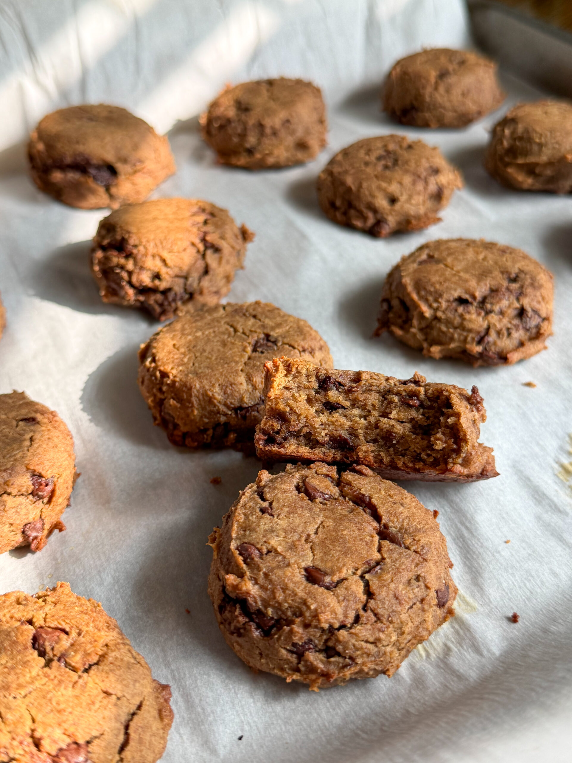 Chickpea Cookies for Toddlers (high fiber, no added sugar!)