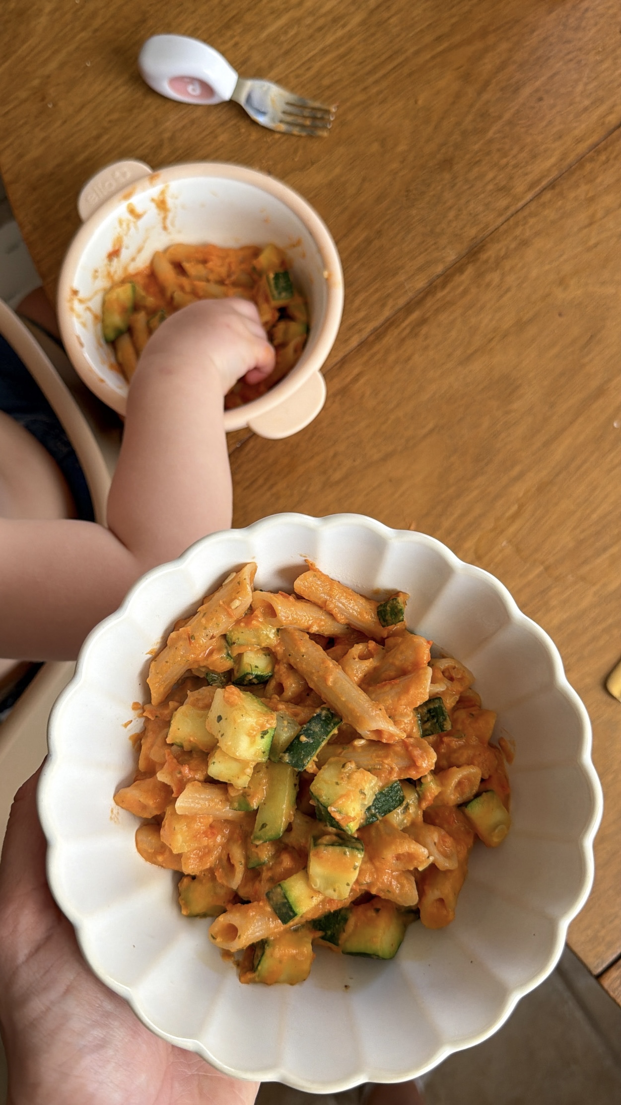 Creamy Boursin Butternut Squash Pasta (easy, kid-friendly dinner)