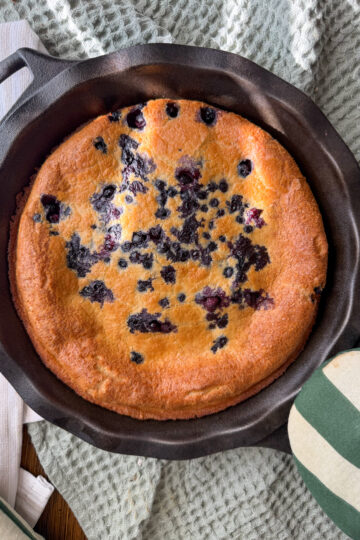 healthy dutch baby pancake for toddlers