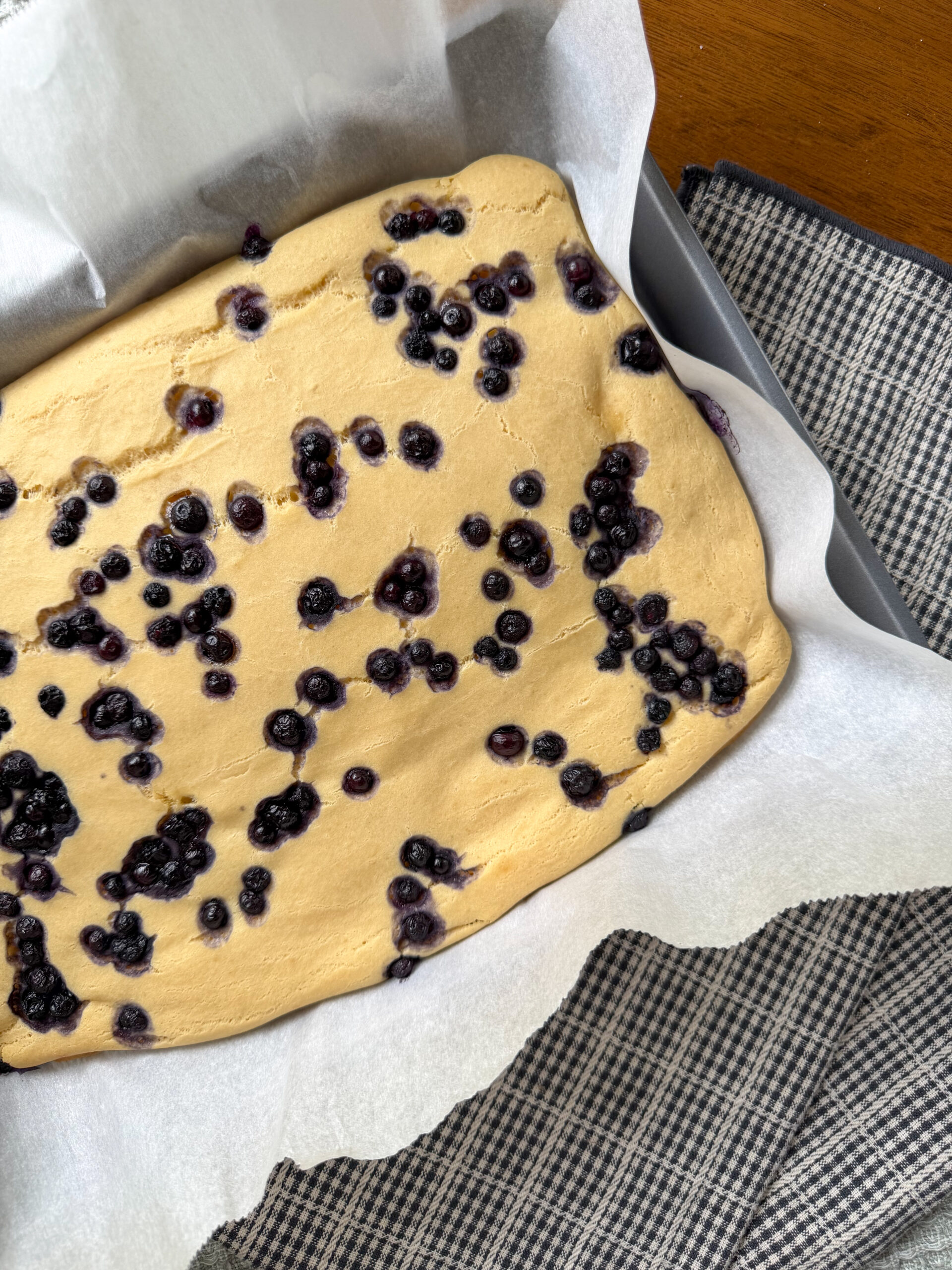 Easy Sheet Pan Protein Pancakes (with Greek yogurt) for toddlers and kids