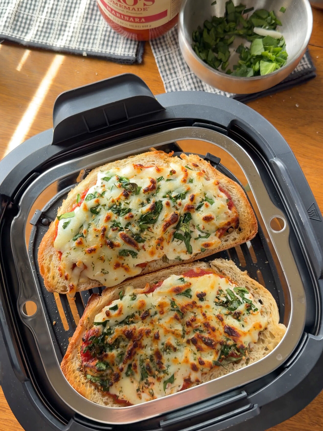 Easy Cottage Cheese Pizza Toast (high-protein + kid-friendly)