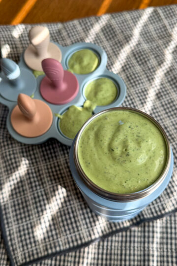 spinach yogurt smoothie for toddlers