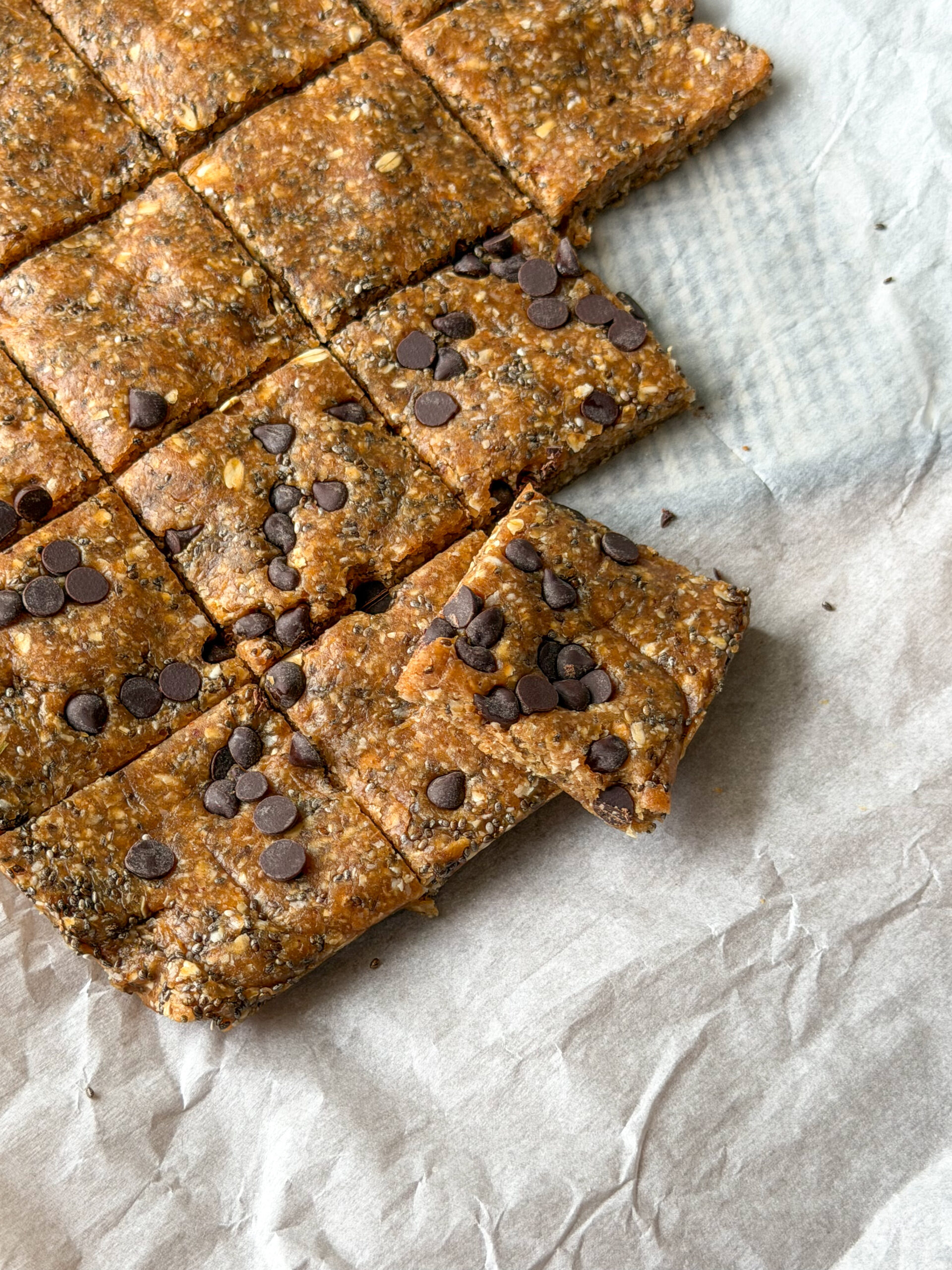 Peanut Butter Date Bars for toddlers (only 3 simple ingredients, toddler snack)