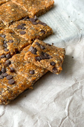 peanut butter date bars
