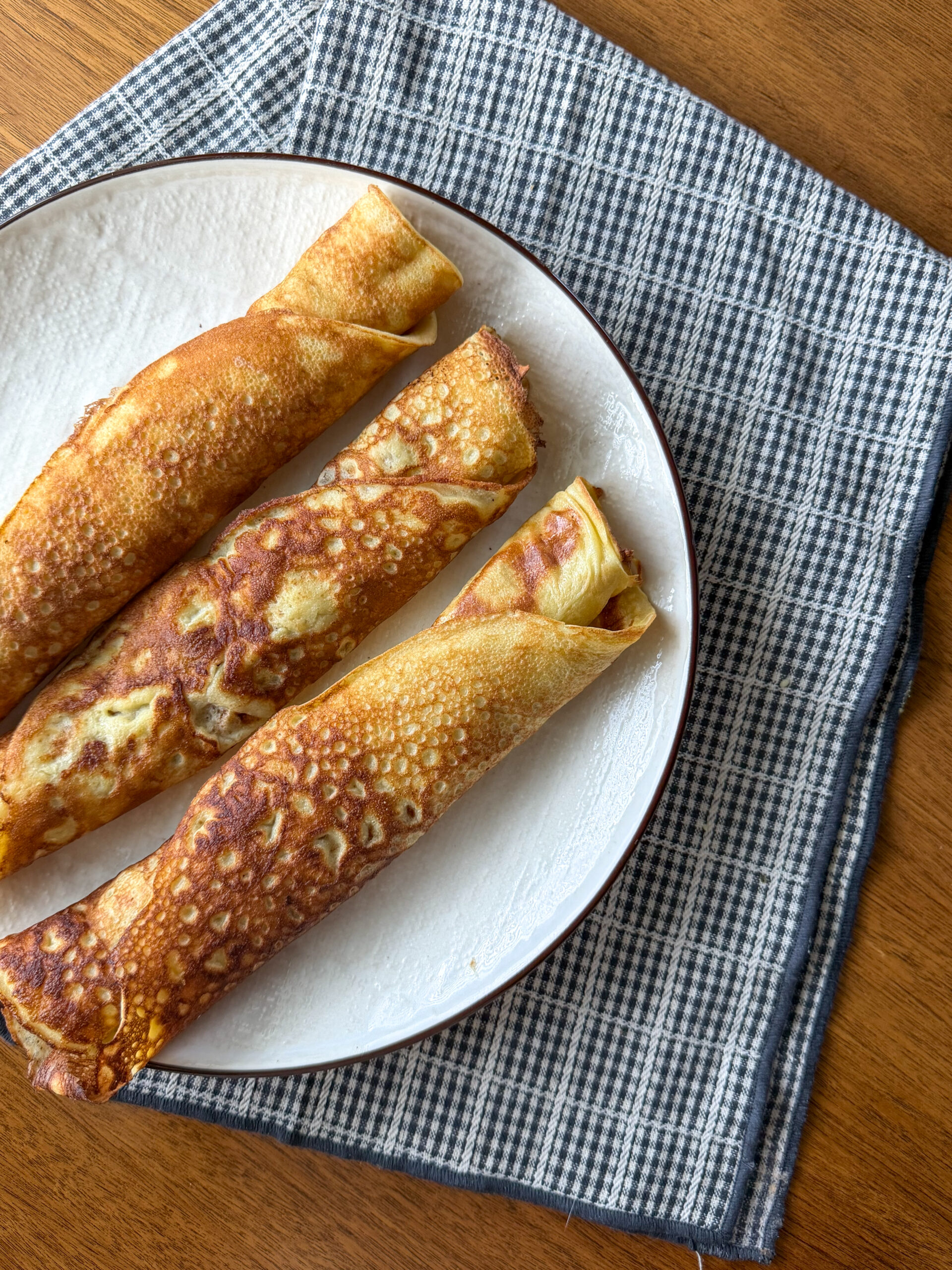 3 Ingredient Crepes (Easy, Soft + Toddler Friendly)
