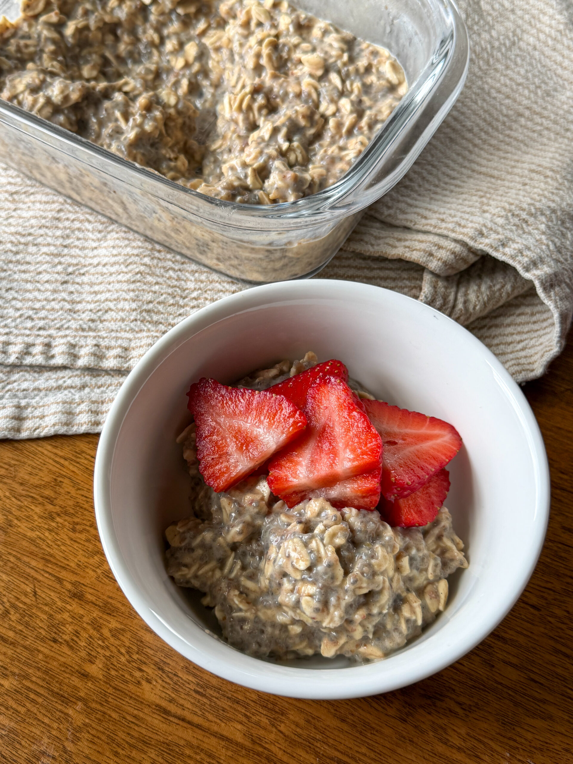 Easy Vanilla Overnight Oats for toddlers (Mush Copycat Recipe)
