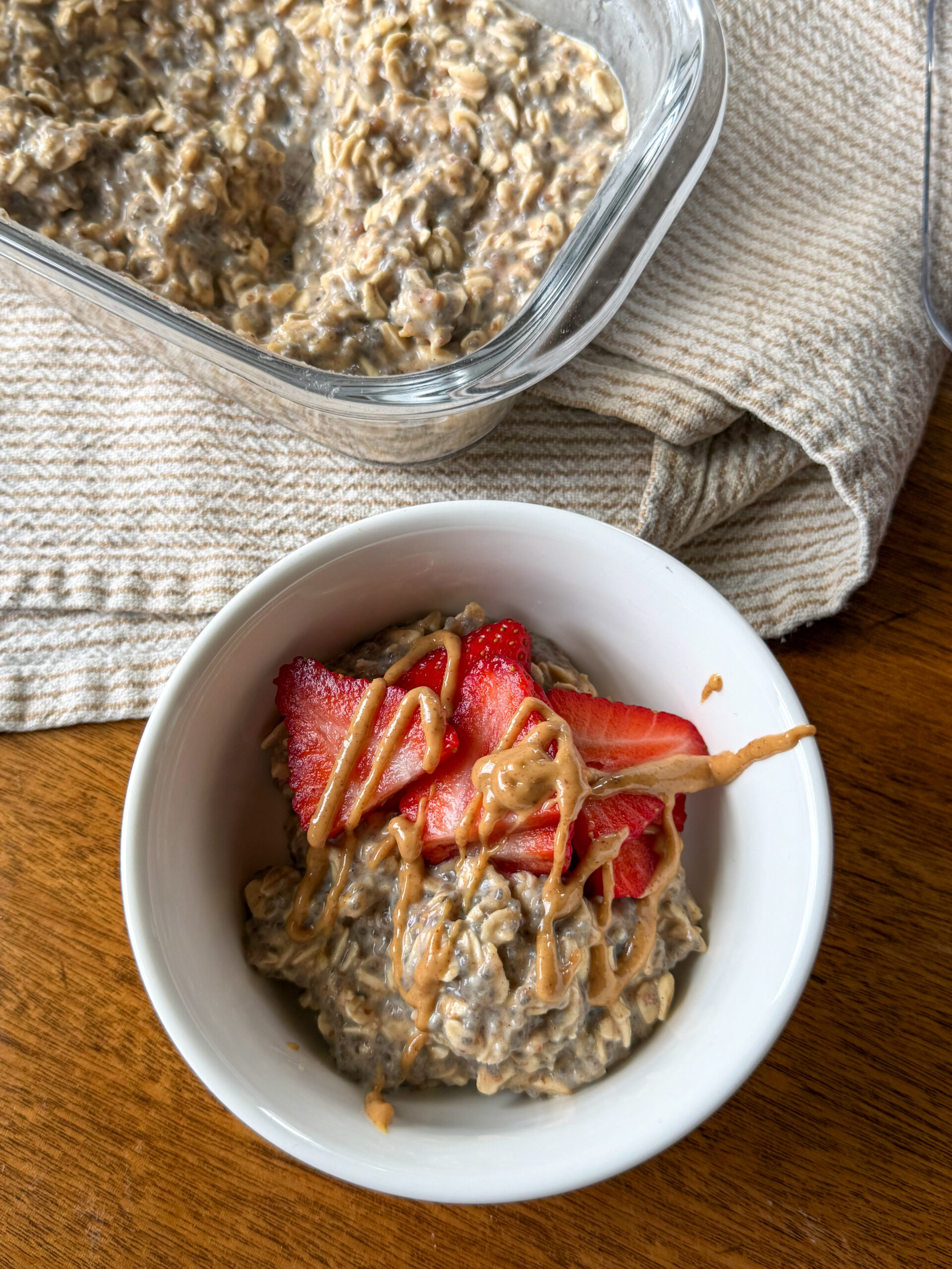 easy vanilla overnight oats for toddlers, mush overnight oats copycat